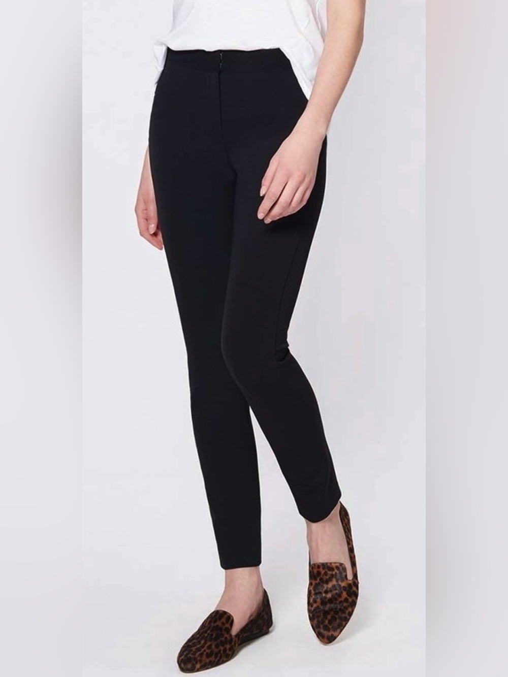 Veronica Beard Scuba Leggings Black Size 8 Office Career Workwear